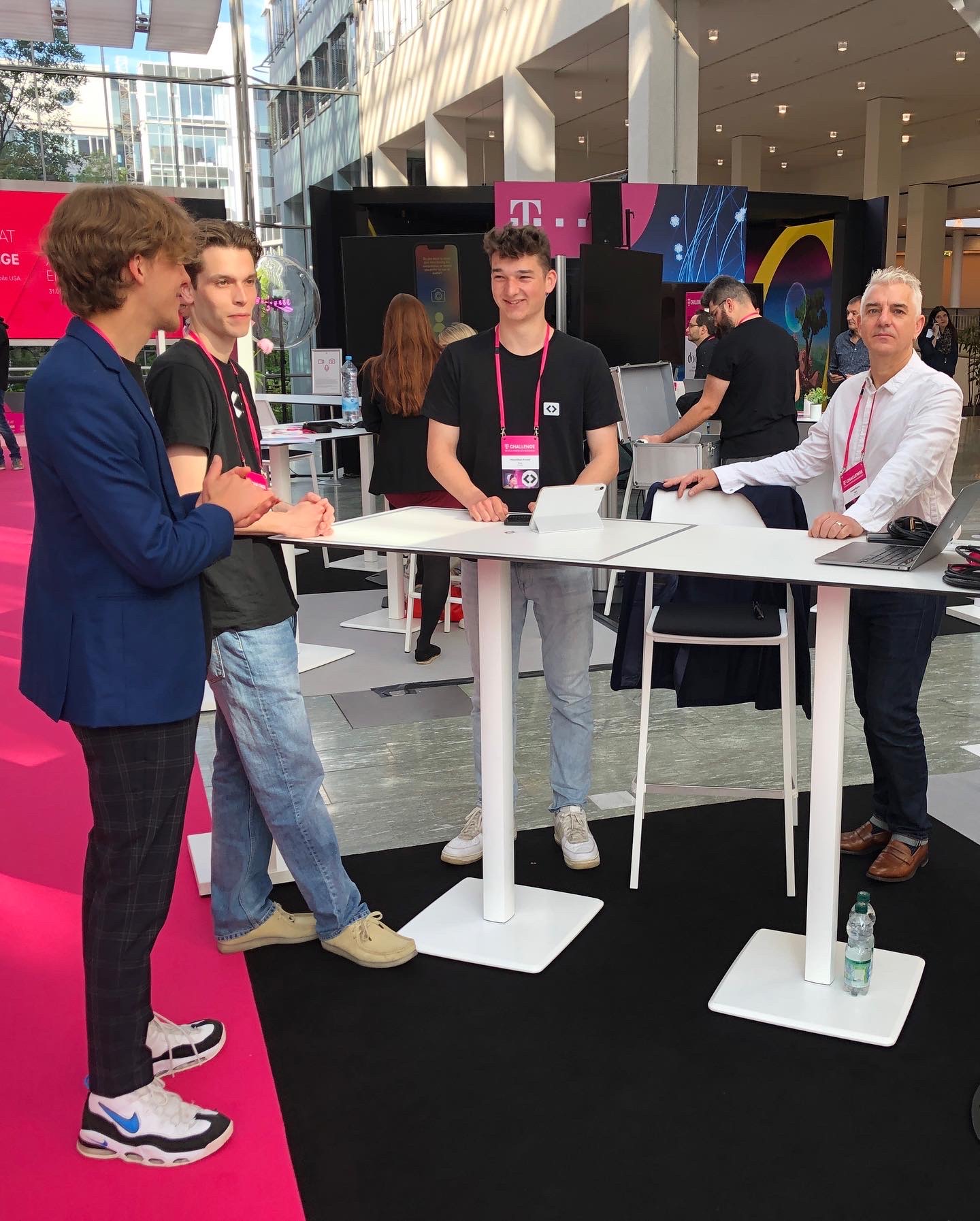 Final presentation at Deutsche Telekom headquarters