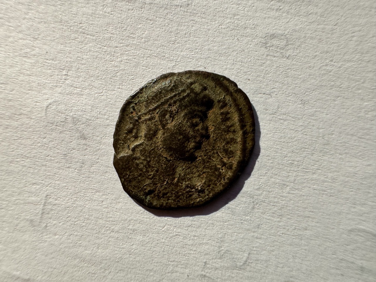 Roman coin found near my Bavarian grandparents' home.